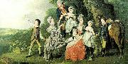 ZOFFANY  Johann the bradshaw family, c.